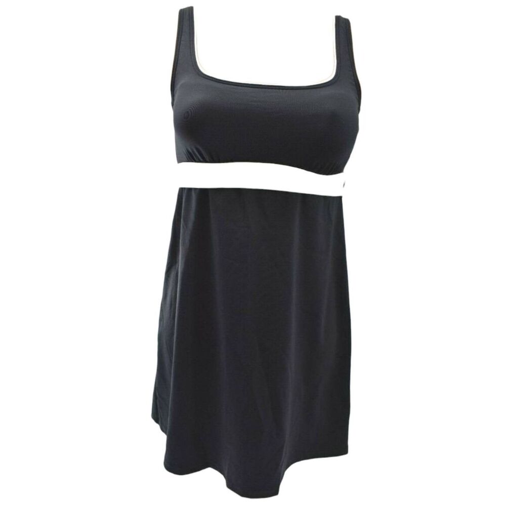 Land's End Sz 4 Underwire Tankini UPF 50 Swim, Tennis, Sports Top Dress New